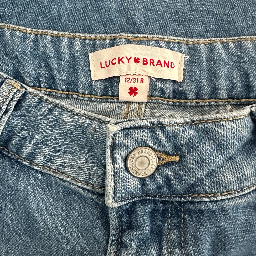 Lucky Brand Blue Flare & Wide Leg Jeans - Picture 3 of 4